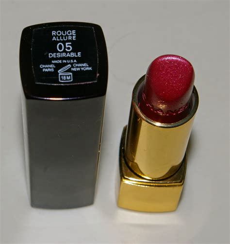 chanel rouge allure 05 desirable|Chanel Allure laque longwear.